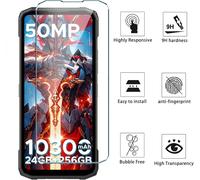 Trahoo-3 Pièces Verre Trempé Pour Doogee Blade10 Power (6.6") Protecteur D'écran Transparent Ultra Hd Clair Glass Protecteur Vitre Film Trempé Protection Membrane