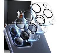 TRAHOO-6 Pièces Verre Trempé Compatible avec iPhone 11 Pro 5.8 Pouces,Contenir 3 Pièces Protection écran et 3 Pièces Caméra Arrière Protecteur,Double Protection,Outil d'installation Facile