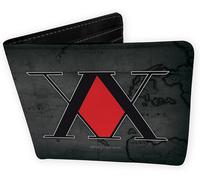 TRAHOO-ABYstyle - Hunter X Hunter Portefeuille Emblème Vinyle, Noir, Noir, Classique