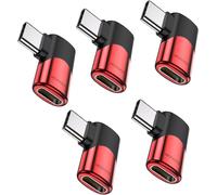 TRAHOO-Adaptateur USB C 90 degrés, Prolongateur USB C Mâle vers Femelle à Angle Droit 100W, Connecteur USB4 Type C 40Gbps, 8K@60Hz pour Steam Deck, Switch, MacBook Air, Tablet and More Type C Devices