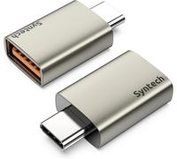 TRAHOO-Adaptateur USB C vers USB, 10 Gbit/s USB3.2 Gen 2, Type C Mâle vers A 3.2 Femelle Adaptateur Compatible avec iPhone 16 Pro Max/iPad/iMac/MacBook Pro et Thunderbolt 4/3 Geräte, Starlight