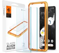 TRAHOO-AlignMaster Verre Trempé Compatible avec Google Pixel 7, 2 Pièces, Dureté 9H, Résistant aux Rayures, Protection écran