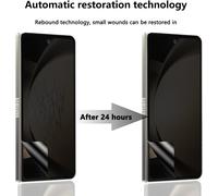 Trahoo-Anti-Espion Protection Décran Pour Samsung Galaxy Z Fold 5 Film Flexible Tpu 1 Pièces + Anti-Espion Protecteur D'écran Externe 1 Pièces,Sans Bulles Pour Samsung Galaxy Z Fold 5 Verre Trempé