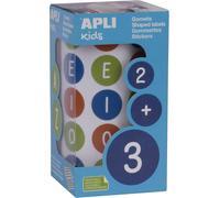 Trahoo-Apli Kids 16797 Boite De 900 Gommettes Multicolores Voyelles