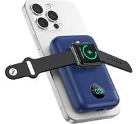 Trahoo-Batterie Externe Magn¿¿Tique Sans Fil, 10800mah Usb C Power Bank Pour Magsafe, Qc4.0+Pd 22,5w Charge Rapide Chargeur Externe Portable Avec ¿¿Cran Lcd Pour Apple Watch/Iphone 16/15/14/13/12 S¿¿R