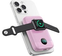Trahoo-Batterie Externe Magn¿¿Tique Sans Fil, 10800mah Usb C Power Bank Pour Magsafe, Qc4.0+Pd 22,5w Charge Rapide Chargeur Externe Portable Avec ¿¿Cran Lcd Pour Apple Watch/Iphone 16/15/14/13/12 S¿¿R