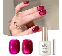 Trahoo-Born Pretty Cat Magnetic Eye Gel Verre Fruit Du Dragon - Vernis ¿¿ Ongles Uv Verre Shiny Effet Gel Vernis ¿¿ Ongles Manucure Et Nail Art Diy ¿¿ La Maison