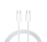 TRAHOO-Câb le USB C vers USB C Charge Rapide¿PD3.0 60W Câb le US B Type C Nylon Tressé Câble Chargeur Cordon TYPE C Compatible avec iPhone 16 15 Samsung Galaxy S24 S23 Pixel iPad MacBook (1PC)