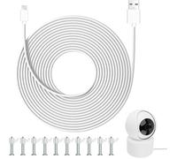 TRAHOO-Câble USB-C 10m 66W Charge Rapide, Rallonge d'alimentation Compatible Caméras de Sécurité Mi et Autres Marques, PVC Ré[J41]