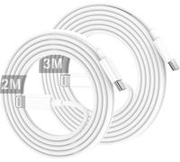 TRAHOO-Câble USB C Lightnning 2M+3m [Certificat MFi] Rapide Type C Câble Charge Chargeur Type C Câble Chargeur pour iPhone 14 13 12 Pro Max Mini/11/XS/X/8 Plus/2020 SE/iPad