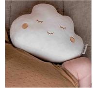 Trahoo-- Cale Bébé Cloudy - 2 En 1 Cale Bébé Et Peluche - Ajustable- 23x32cm