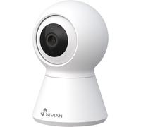 TRAHOO-- Caméra dôme 360° WiFi 4MP Half 4K Détection Humaine IA et Suivi Automatique Audio bidirectionnel et sirène Compatible avec Alexa et Google Home Enregistrement microSD jusqu'à 256 Go,
