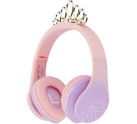 TRAHOO-Casque Bluetooth Enfant, P2 Casque Audio pour Enfants avec Volume limité à 85db, Écouteurs sans Fil et Filaires, Casque Pliable et Réglable, Confortable, avec Micro intégré, Micro SD Slot