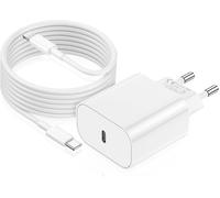 TRAHOO-Chargeur Rapide iPhone 13 14, Apple Certified 20W USB C Chargeur avec câble de Charge Original Lightning 2m Cable Compatible avec iPhone 14 13 12 11 Plus Pro Max SE XR XS X iPad
