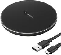 TRAHOO-Chargeur sans Fil 20W Station de Charge Inductive Chargeur Rapide sans Fil Qi Chargeur à Induction pour iPhone 16/15/14/13/12/11 Pro/XS/X AirPods 4/3/2 Samsung Galaxy S24/23/22/21 LG OnePlus P