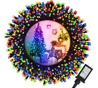 TRAHOO-Christmas Lights,200 LED 72FT Outdoor/Indoor Christmas Lights Plug in with 8 Modes & Timer & Memory Function, Waterproof Christmas Lights Outdoor for Holiday Party Christmas Tree Deco