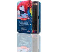 Trahoo-Chromaflow - Boîte De 24 Crayons De Couleurs, Mines Tendres De 3,5 Mm, Faciles À Estomper, Pour Dessin & Coloriage, Qualité Professionnelle, 2305857