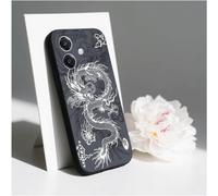 TRAHOO-Compatible avec Oppo A60 5G/Oppo A40m/OPPO A40 4G Étui Souple TPU Anti-Choc Dessin Dragon