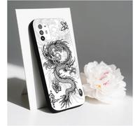 TRAHOO-Compatible avec Oppo A94 5G/Oppo Reno 5Z Étui Souple TPU Anti-Choc Dessin Dragon