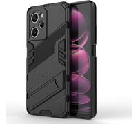 Trahoo-Coque De Téléphone Pour Poco X5 Pro 5g (6.67" Inches) Avec Housse De Protection Antichoc En Silicone Pour Béquille Pc - Noir