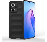 Trahoo-Coque Pour Redmi Note 12 Pro+ 5g / Redmi Note12 Proplus (6.67" Inches) Soft Tpu Silicone Anti Fall And Anti Scratch Mobile Phone Etui - Le Noir