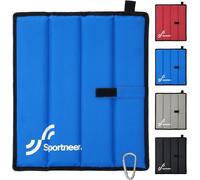 Trahoo-Coussin D'assise D'extérieur Pliable Résistant Aux Intempéries - 40 X 35 X 1,5 Cm - En Tissu Oxford - Isolant Et Résistant - Pour Randonnée, Camping, Randonnée, Stade, Parc - Protection Contre