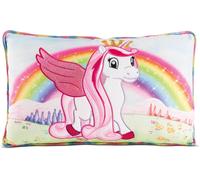 TRAHOO-coussin en peluche Lissy PONEY Licorne Tamani 43x25cm coloré - Coussin en peluche doux pour les garçons, les filles, les bébés - idéal pour la maison, la maternelle ou en déplacement - 49980