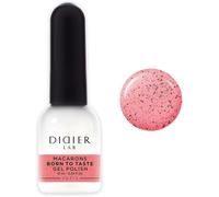 Trahoo-Didier Lab - Macarons Gel Polish Born To Taste - Manucure Professionnelle Semi-Permanent - Consistance Auto-¿¿Galisante - Contient De Petites Particules Noires - Lampe Led Et Uv - Solide - Cade