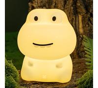 Trahoo-Dinosaure Veilleuse Enfant, 7 Couleur Lumi¿¿Re Pour Enfants, Rechargeable Lampe De Nuit Led, Silicone Lumi¿¿Re B¿¿B¿¿ Nocturne, Enfants Cadeau De Chambre ¿¿ Coucher