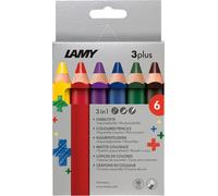 Trahoo-Fh22002 Boîte Cartonnée De 6 Crayons De Couleurs 3plus