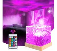 TRAHOO-Galaxy Projector Light, Star Projector Night Light with 16 Colors, 30 Lighting Modes Ocean Wave Galaxy Light for Kids, Ceiling Projector for Bedroom/Party/Game Rooms.