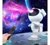TRAHOO-Galaxy Star Projector Night Lights - Astronaut Starry Nebula Ceiling Projection Lamp with Timer and 360¡ã Adjustable, Kids Room Decor, for Bedroom, Gaming Room etc