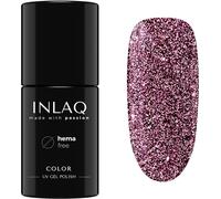 Trahoo-Hema Free Uv Nail Laque Glitter Shiny Signs Collection - Gel Ongles Scintillant Libre De Hema - Vernis ¿¿ Gel Glitter Uv En Couleurs Taurus - 6ml