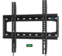 TRAHOO-HV8401 Support Mural Fixe pour t¿¿l¿¿viseurs Plats/incurv¿¿s de 26 ¿¿ 65 Pouces, VESA Max 400 x 400 mm, supporte jusqu'¿¿ 45 kg, Support Mural Universel pour TV, Gain de Place
