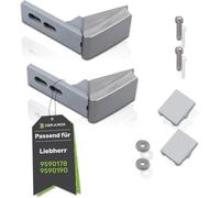 Trahoo-Kit De R¿¿Paration De Charni¿¿Re De Porte Argent¿¿ Pour Liebherr 9590178 9590190 Pour Poign¿¿E De Porte Sur R¿¿Frig¿¿Rateur