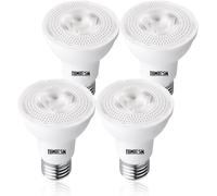 Trahoo-Led Par20 Bulb 5000k Daylight White Dimmable Indoor Flood Light 7w=60w Halogen E26 600lm Spotlight For Track Recessed Lighting 4 Pack
