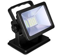 Trahoo-Led Work Light Cob With Magnetic Base 15w 6.5h Lighting Waterproof Spotlights Outdoor Camping Emergency Lights Floodlights With Sos Mode (Black With Magnetic Base)