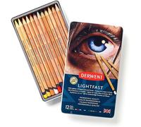 Trahoo-Lightfast - Set De 12 Crayons De Couleur, Mines Rondes Solides 4 Mm, Texture Cr¿¿Meuse, Pour Dessin & Coloriage, Qualit¿¿ Professionnelle (2302719)