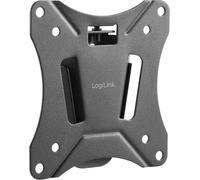 TRAHOO-LogiLink BP0073 accessoire de montage d'écran plat - Accessoires de montage d'écran plat (Plaque murale, Noir, 25 kg, Mur, 75 x 75,100 x 100 mm, 68,6 cm (27""))