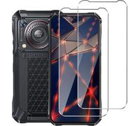 TRAHOO-Lot de 2 Films de Protection d'écran en Verre trempé pour Oukitel WP33 Pro(6.6"") Dureté 9H,sans Bulles Anti-Rayures,Verre Trempé Protection écran Protecteur Film d'écran en Vitre.