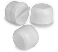 Trahoo-Lot De 3 Butoirs De Porte Autocollants En Caoutchouc Blanc - But¿¿Es De Porte En Caoutchouc - But¿¿Es De Porte - Montage Au Sol - Protection Parfaite Contre Les Portes Battantes