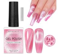 Trahoo-Makartt Vernis Cat Eyes Semi Permanent Pour Ongles Avec Barre Magn¿¿Tique Professionnels Et D¿¿Butants Nail Art Design Manicure,Sugarplum Serenade