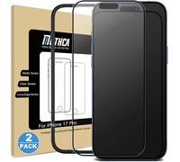 TRAHOO-Mat Verre Trempé pour iPhone 17 Pro, 9H Film Protection Ecran Anti-Trace, Protecteur D'écran Anti-Reflet, 6,3 Pouces - Lot de 2
