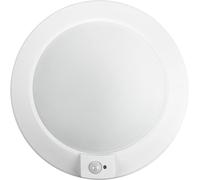 TRAHOO-Motion Sensor LED Disk Light, 16W 1000Lm, 3000K/4000K/5000K Selectable Motion Activated Light Fixture, Closet Light with Time Countdown for Indoor, Closet,Hallway, Stair