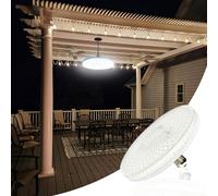 Trahoo-Ncbcnb E27 Ufo Garage Light Bulb 260w Equivalent Efficient 40w 4000lm 7inch, 6500k Daylight White Light, E27/26 Standard Base, 50000hours Long Lifespan, Energy Efficien For Hallway Bedroom Hom