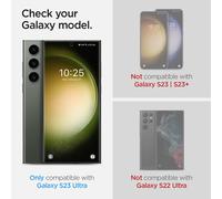 Trahoo-Neoflex Protection Écran Compatible Avec Samsung Galaxy S23 Ultra, 2 Pièces, Résistant Aux Rayures, Tpu Film, Liquid Installation, Film Protection Écran