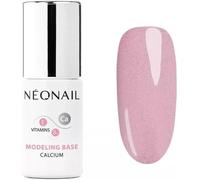 Trahoo-Neonail Vernis Semi Permanent Base Coat 7,2 Ml Gel Uv Semi Permanent Modeling Base Calcium Luminous Pink Vernis ¿¿ Ongles Gel Polish Gel Uv Nail Art