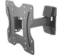 Trahoo-Perfect Soporte De Pared Para Monitores Y Pantallas (23-42 Pulgadas), Inclinable, Pivotable, Vesa 200x200, Negro
