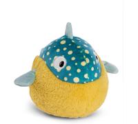 TRAHOO-Poisson-ballon Volker 20cm - Peluche pour câliner et aimer, Peluche produite de manière durable à partir de matériaux recyclés - 49793