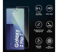 Trahoo-Pour Samsung Galaxy Z Flip 7 5g Verre Trempé, 2+2+2 Pièces Interne Tpu Protecteurs D'écran+ Retour Vitre Protection Écran+ Caméra Arrière Protecteur, Hd Anti-Rayures Film Pour Z Flip7 5g
